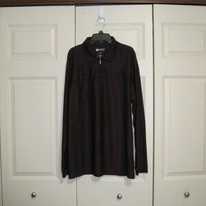 Haggar Clothing collared long sleeve shirt sz L men's